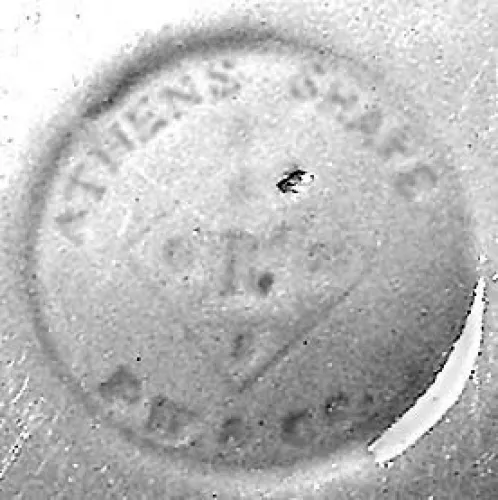 Athens Shape | Podmore, Walker, & Co. | Creamer or Cream Pitcher | Mark | 002