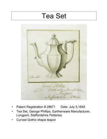 Teapot or Coffee Pot Base and Lid