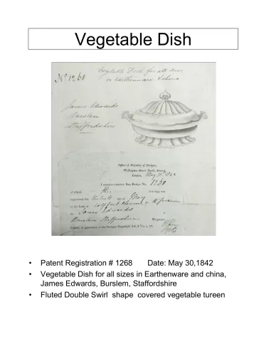 Vegetable Tureen Base and Lid