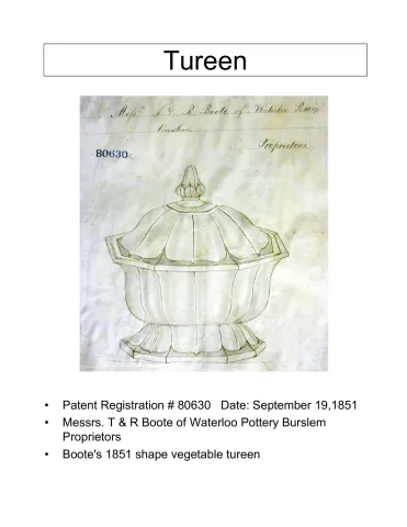 Vegetable Tureen Base and Lid