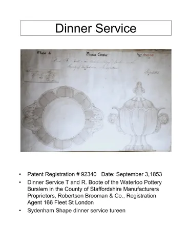 Sauce or Soup Tureen Underplate