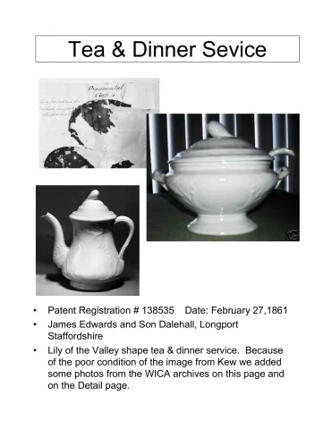 Sauce or Soup Tureen Base and Lid