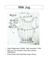 Creamer or Cream Pitcher