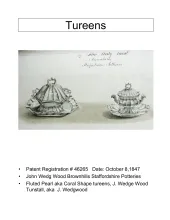 Sauce or Soup Tureen Base, Lid, and Underplate