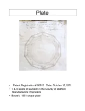 Plate - Various Sizes 4" to 10"