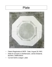 Plate - Various Sizes 4" to 10"