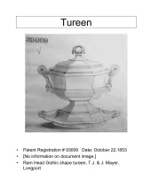 Sauce or Soup Tureen Base, Lid, and Underplate