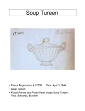 Sauce or Soup Tureen Base and Lid