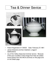 Sauce or Soup Tureen Base and Lid