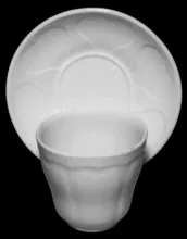 Adriatic | Barrow & Co. | Handleless Cup and Saucer | Item | 001