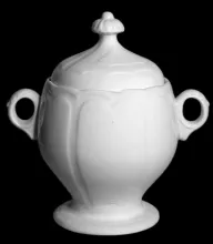 Adriatic | Barrow & Co. | Sugar Bowl with Lid | Item | 002