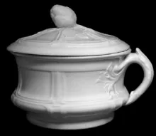 Atlantic Shape | T. & R. Boote (& Co.) | Chamber Pot Base and Lid | Item | 001
