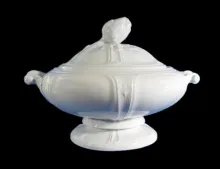 Atlantic Shape_T. & R. Boote (& Co.)_Vegetable Tureen Base and Lid_Item_001