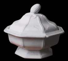 Baltic Shape | Unspecified | Vegetable Tureen Base and Lid | Item | 001