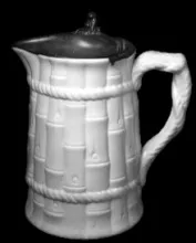 Bamboo | Unspecified | Syrup Pitcher with Metal Lid | Item | 002