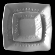 Basketweave with Band | Alfred Meakin | Butter Pat | Collection | 001