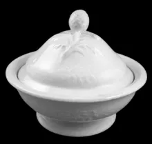 Bell Tracery | Holland & Green (Late Harvey) | Butter Dish with Lid | Item | 002