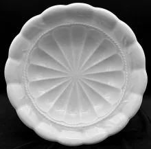 Ceres Shape | Elsmore & Forster | Compote on Tall Pedestal | Embossing | 002