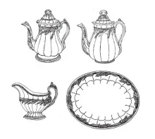 Ceres Shape | Elsmore & Forster | Dinner Set Pieces | ItemDrw | 001