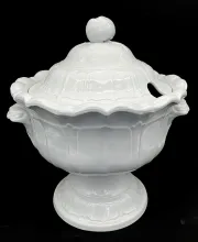 Columbia Shape_G. Wooliscroft_Sauce or Soup Tureen Base and Lid_Item_001