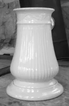 Dover Shape_William Adams & Sons_Brush Vase and Underplate_Item_001