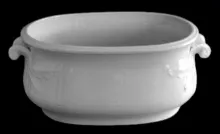 Draped Leaf with Berries | James Edwards & Son | Foot Bath | Item | 001