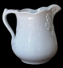 Draped Leaf with Berries_James Edwards & Son_Table Pitcher_Item_002