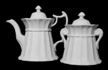 Fluted Panels | J. Wedgwood | Partial Tea Set | Collection | 001