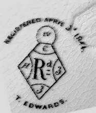 Fluted Panels | Thomas Edwards | Plate | Mark | 002