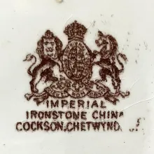 Gothic | Cockson & Chetwynd (& Co.) | Platter | Mark | 004