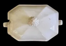 Gothic | Enoch Wood (& Sons) | Sauce or Soup Tureen Base and Lid | Finial | 005