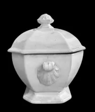 Gothic | Enoch Wood (& Sons) | Sauce or Soup Tureen Base and Lid | Handle | 002