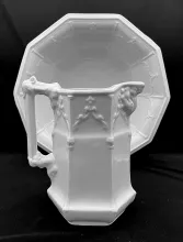 Gothic | Holland & Green (Late Harvey) | Ewer and Wash Basin | Item | 002Gothic | Holland & Green (Late Harvey) | Ewer and Wash Basin | Item | 002