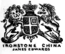 Gothic | James Edwards | Sauce or Soup Tureen Underplate | Mark | 002