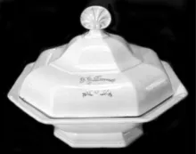 Gothic | Joseph Clementson | Vegetable Tureen Base and Lid | Item | 001