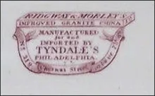 Gothic | Ridgway & Morley | Well and Tree Platter | MarkImp | 002