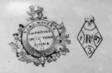 Gothic | T. J. & J. Mayer | Sauce or Soup Tureen Underplate | Mark | 002