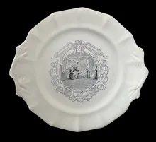 Gothic | Unspecified | Cake or Cookie Plate without Pedestal Foot | DecItem | 001