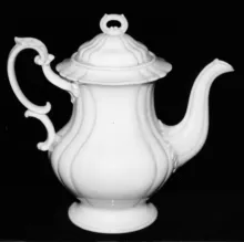 Gothic | Unspecified | Teapot or Coffee Pot Base and Lid | Item | 010