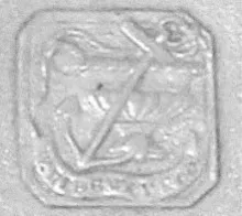 Gothic | William Ridgway & Co. | Beverage Server with Matching Lid | Mark | 003