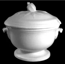 Grenade Shape | T. & R. Boote (& Co.) | Hot Toddy Bowl with Handles and Lid | Item | 001