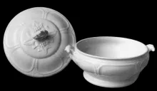 Huron Shape | William Adams & Sons | Stew or Chowder Tureen Base and Lid | Item | 001