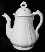 Huron Shape | William Adams & Sons | Teapot or Coffee Pot Base and Lid | Item | 006