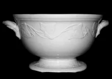 Ivy Wreath | John Meir & Son | Hot Toddy Bowl with Handles (No Lid) | Item | 001