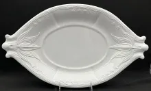 Lily Shape (Bordered Hyacinth)_Edward Corn_Sauce or Soup Tureen Underplate_Item_001