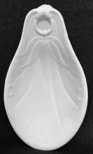 Lily Shape (Bordered Hyacinth)_W. Baker & Co._Relish Dish_Item_001