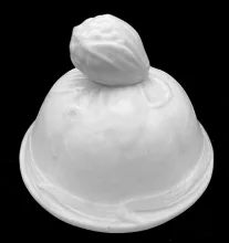 Lily Shape (Bordered Hyacinth)_W. Baker & Co._Sugar Bowl Lid_Item_001