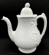 Lily Shape (Bordered Hyacinth)_W. Baker & Co._Teapot or Coffee Pot Base and Lid_Item_002