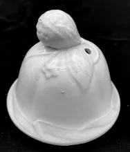 Lily Shape (Bordered Hyacinth)_W. Baker & Co._Teapot or Coffee Pot Lid_Item_001