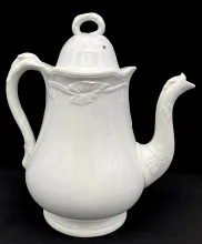 Lily Shape (Calla Lily)_W. Baker & Co._Teapot or Coffee Pot Base and Lid_Item_002